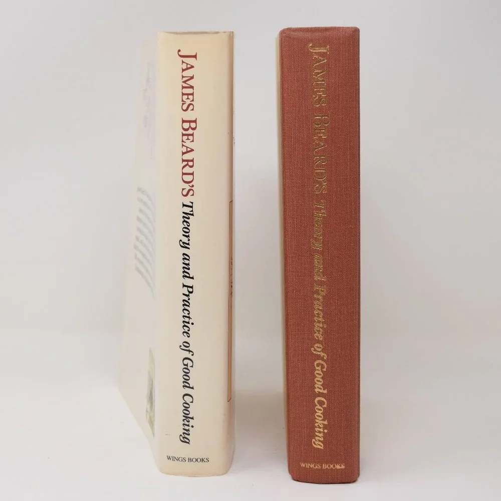 James Beard Theory Practice of Good Cooking Hardcover Dust Jacket 6 edition 1990